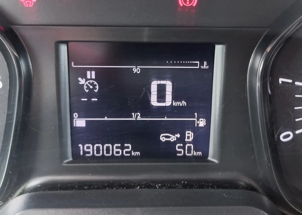Toyota ProAce cena 99900 przebieg: 190000, rok produkcji 2018 z Złotów małe 172